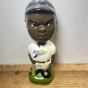 Vintage Tampa Bay Devil Rays Bobblehead TEI 1999 Bat Boy in Uniform MLB Baseball